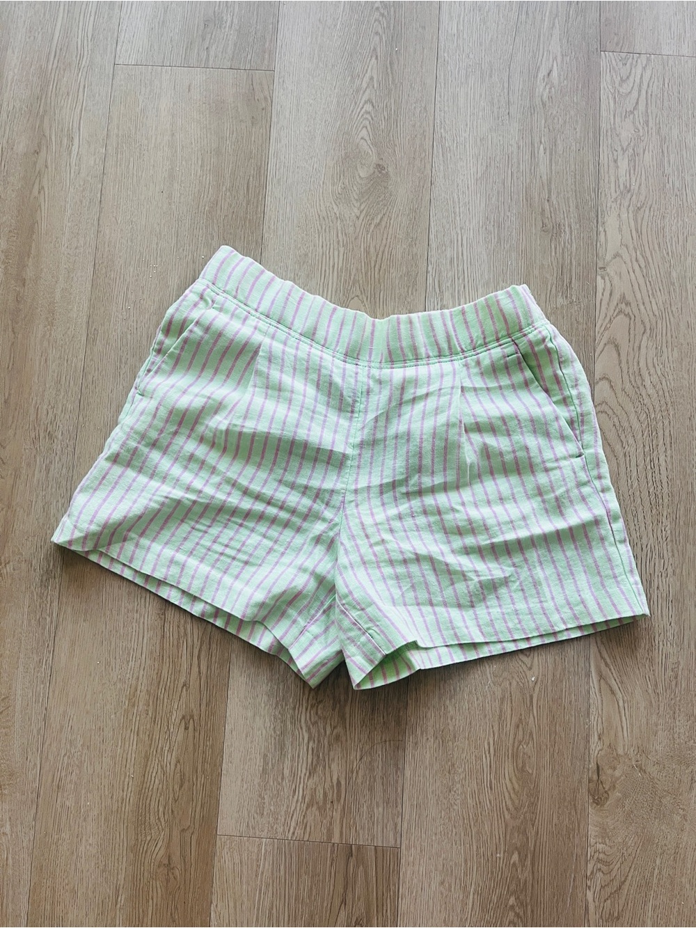 NWT Lilly Pulitzer Pastel Green & Pink Stripe Shorts